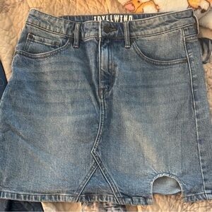 Idyllwind Blue Denim Skirt